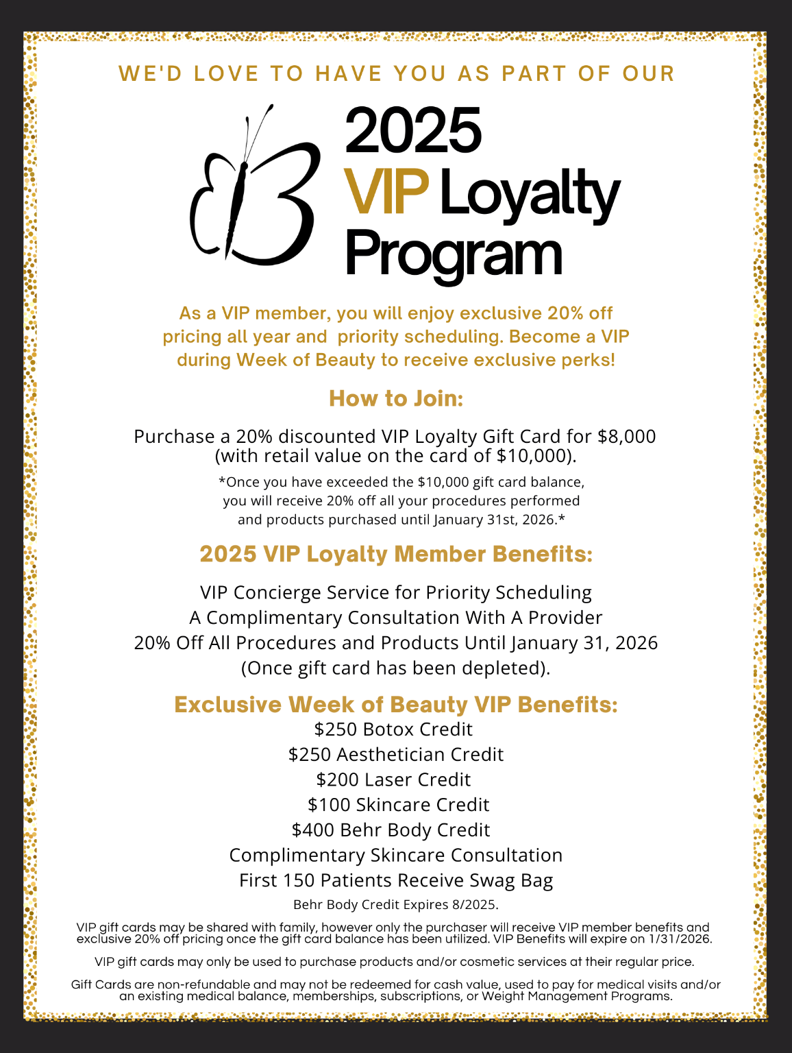 2025 VIP Loyalty